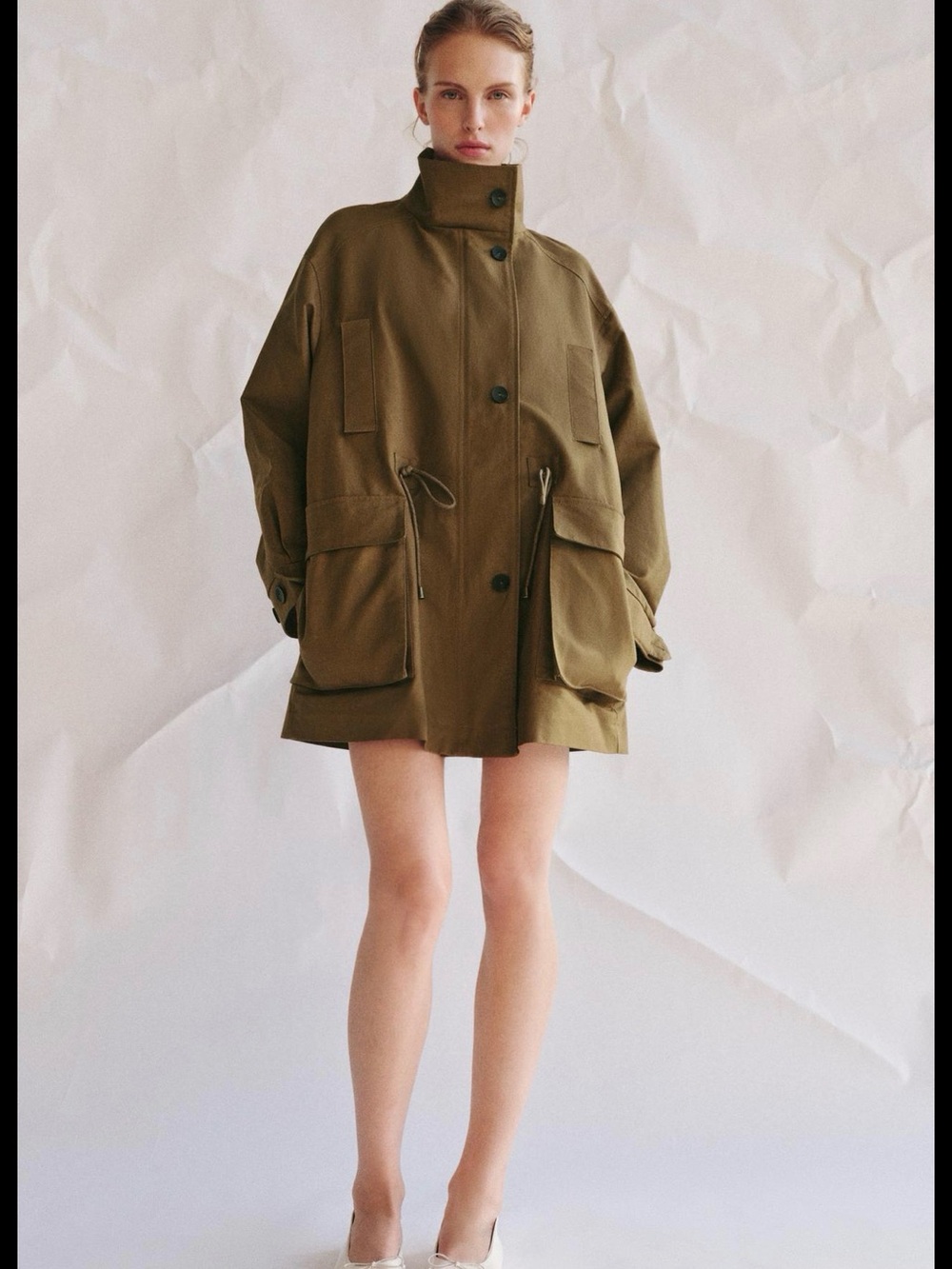 ZARA ZW Collection Parka Oversized NWT❗️